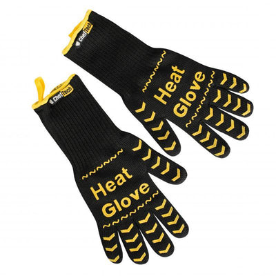 CHEFTECH Cheftech Heat Resistance Glove Black And Yellow #97023 - happyinmart.com.au