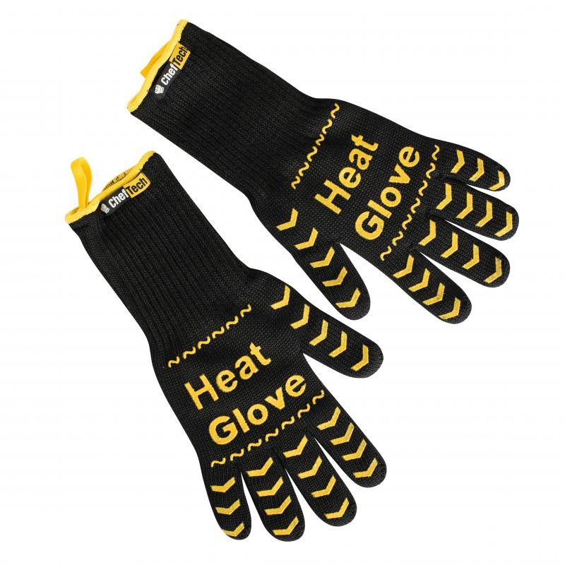CHEFTECH Cheftech Heat Resistance Glove Black And Yellow 