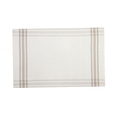 WILKIE BRO Wilkie Brothers Stuart Placemat 12 Piece Pack (30x45cm) Natural 99768 - happyinmart.com.au