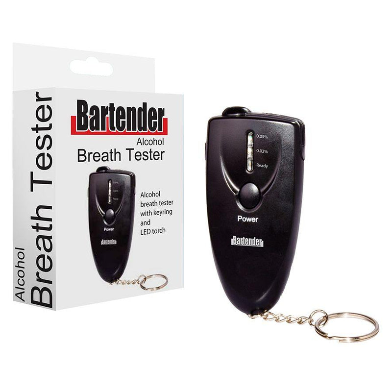 BARTENDER Bartender Alcohol Breath Tester Black 