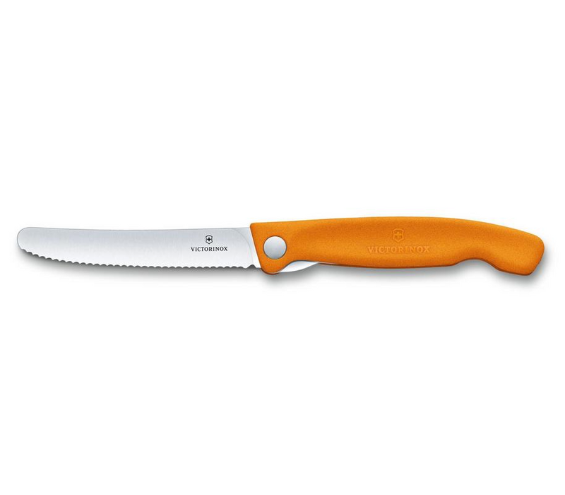 Victorinox Classic Folding Steak Paring Knife Orange 