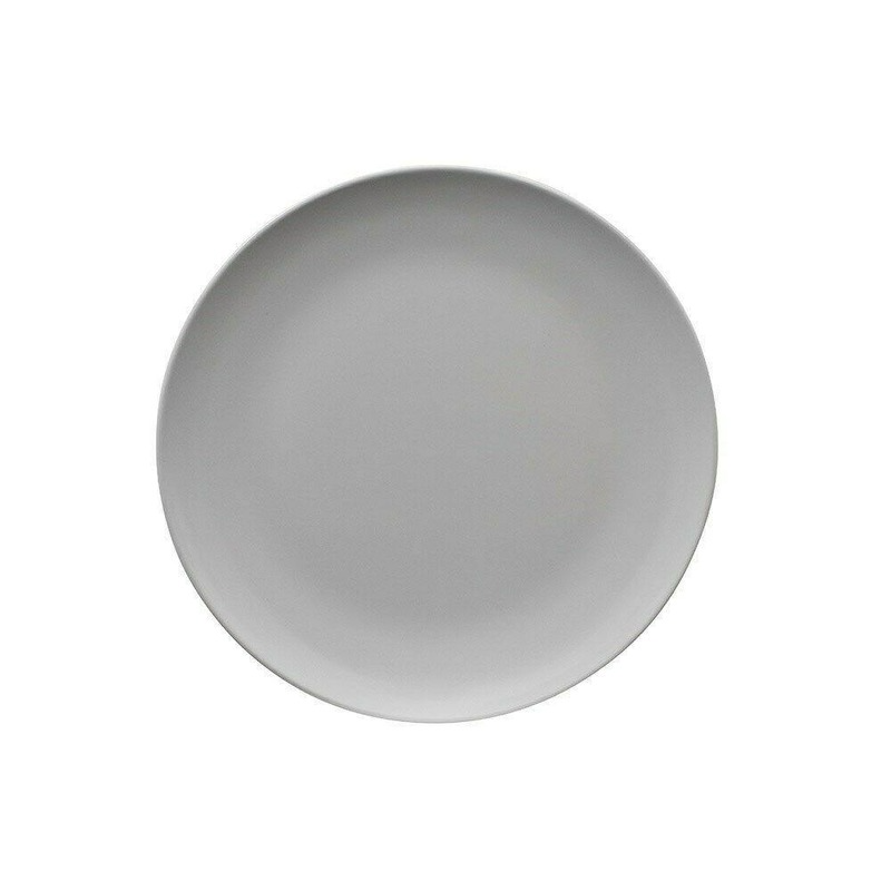 Serroni Single Color Melamine Side Plate 20cm White 