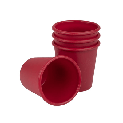 DAILY BAKE Daily Bake Silicone Dariole Mould 120ml Set 4 Red #3075 - happyinmart.com.au