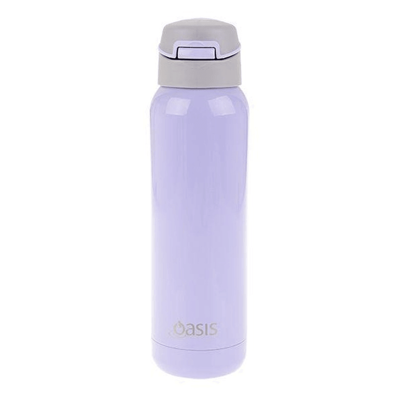 OASIS Oasis Stainless Steel Insulated Sports Bottle With Straw Lilac 