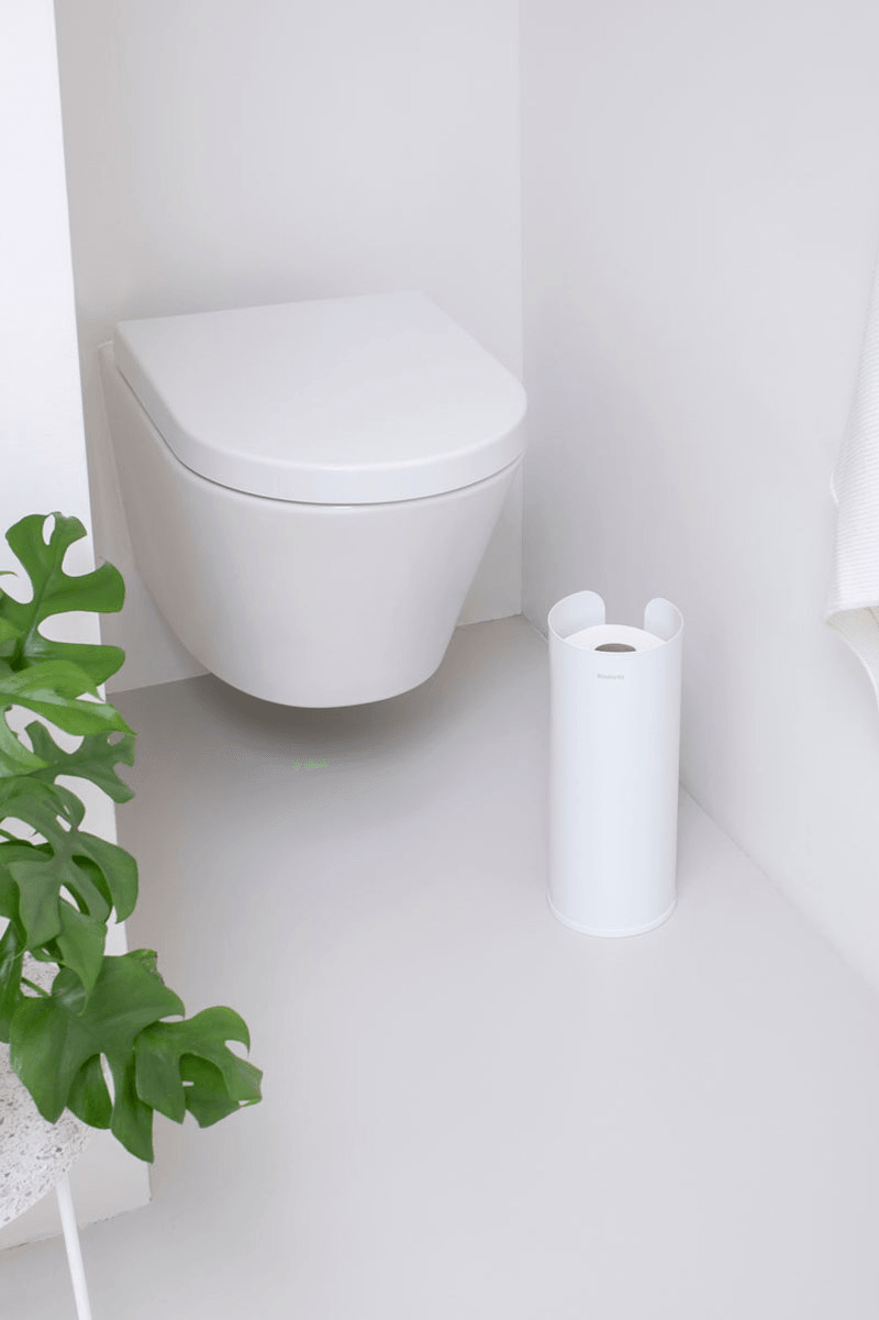 BRABANTIA Brabantia Toilet Roll Dispenser White 