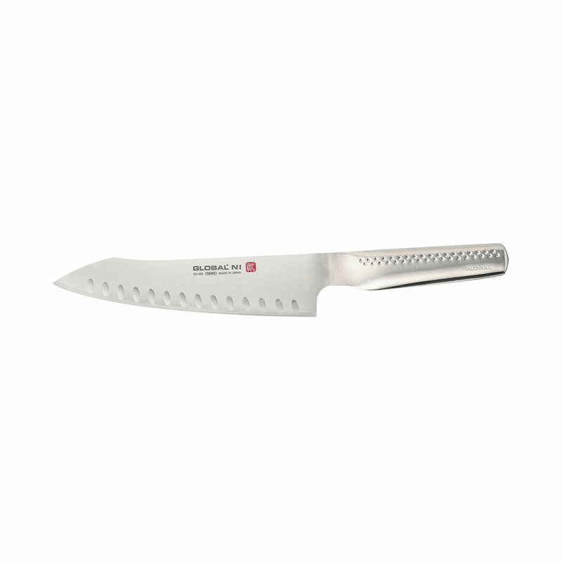 GLOBAL Global Ni Oriental Cooks Fluted Knife 20cm 