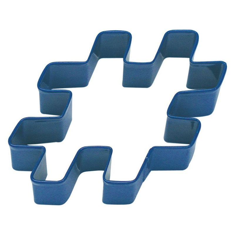 RM Rm Hashtag Cookie Cutter Navy 