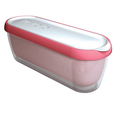 TOVOLO Tovolo Glide A Scoop Ice Cream Tub Strawberry Sorbet Pink #4876P - happyinmart.com.au