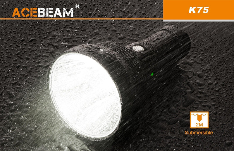 ACEBEAM Acebeam 6300 Lumens Ultra Throw Handheld Led Searchlight 
