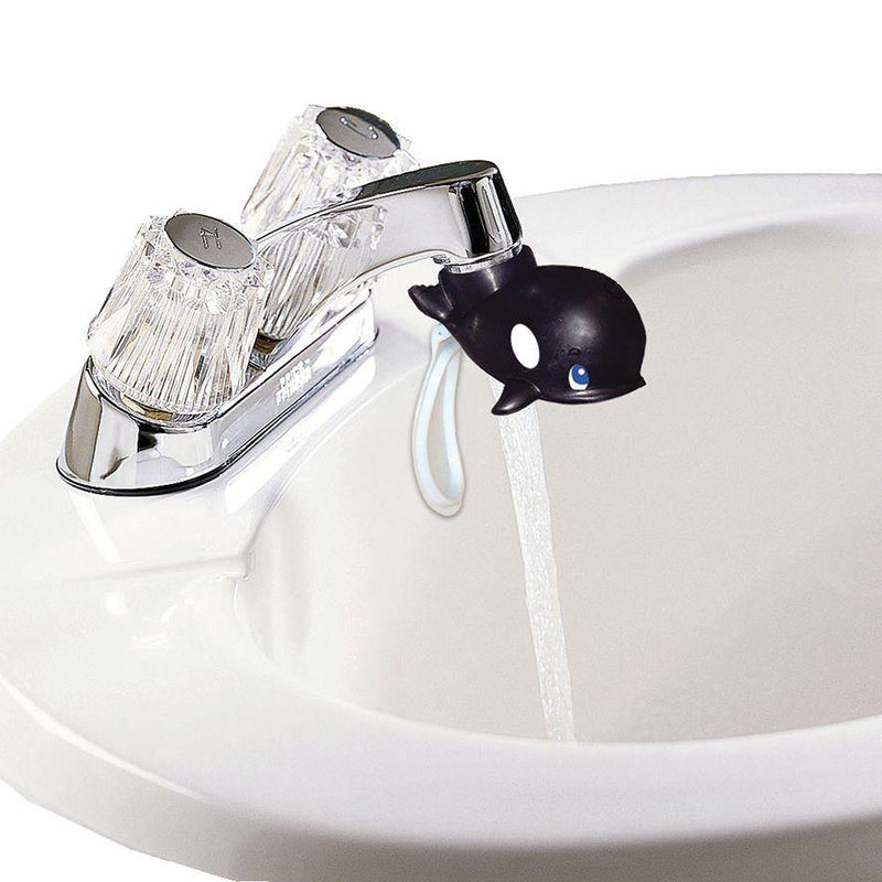 JOKARI Jokari Whale Faucet Fountain Black And White 