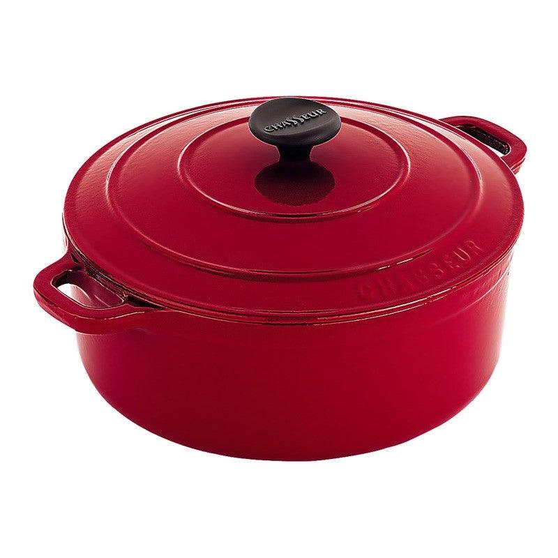 CHASSEUR Chasseur Round French Oven Federation Red 