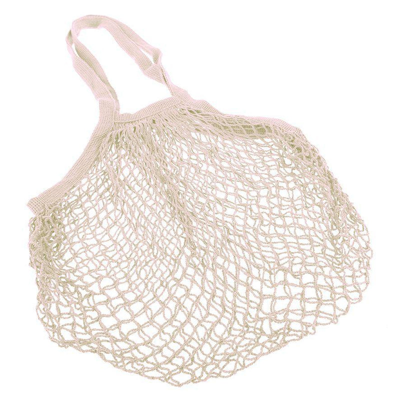 SACHI Sachi Cotton String Bag Long Handle Natural 