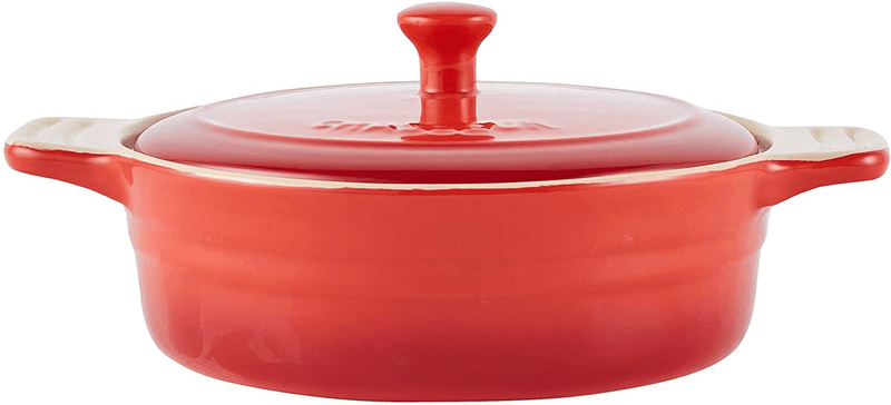 CHASSEUR Chasseur Camembert Baker With Cheese Spreader Red 