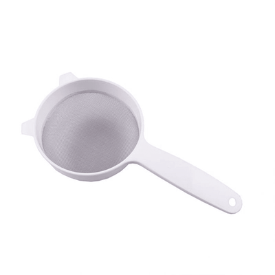 APPETITO Appetito Stainless Steel Mesh Plastic Strainer White #3483 - happyinmart.com.au