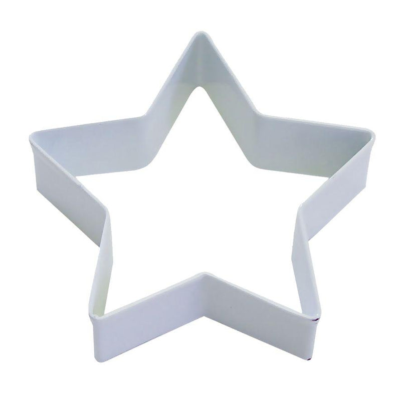 RM Rm Star Cookie Cutter 9cm White 