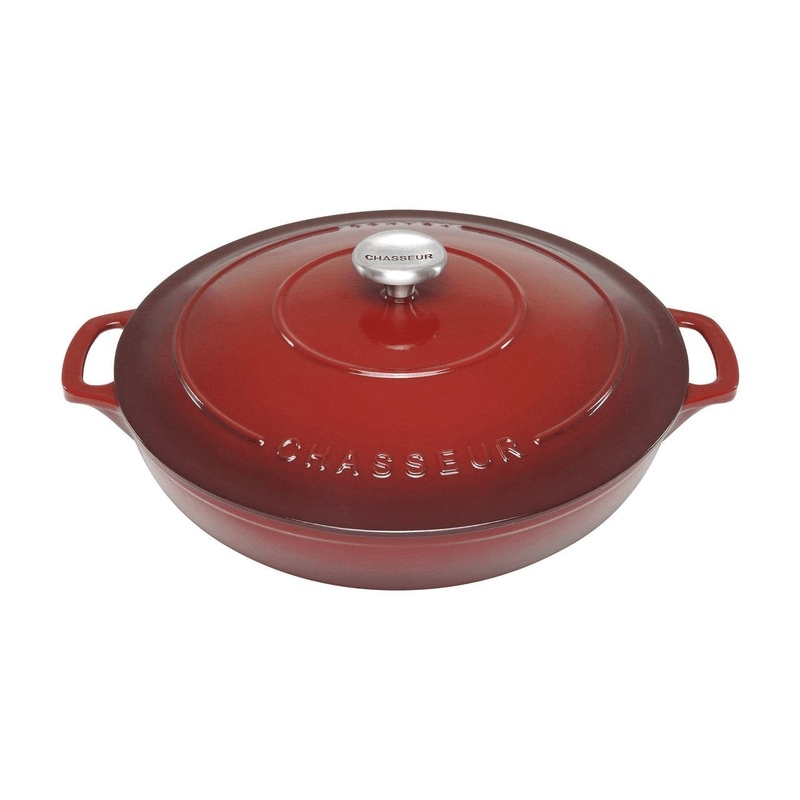 CHASSEUR Chasseur Round Casserole Oven Bordeaux Red 