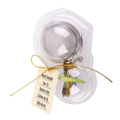 TEAOLOGY Teaology Stainless Steel Mesh Tea Ball With Novelty Cup Bug Decoration #3359-2 - happyinmart.com.au