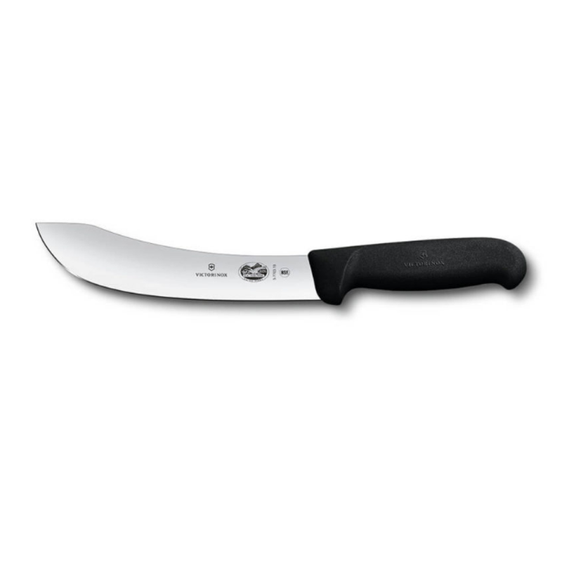 Victorinox Skinning Knife 18cm German Type Fibrox Black 