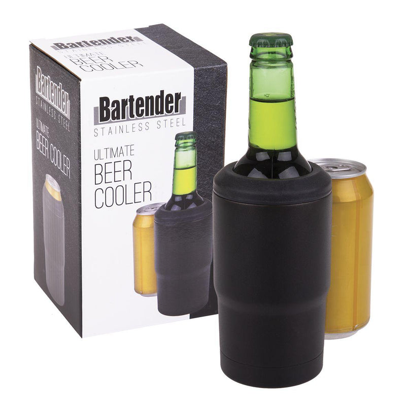 BARTENDER Bartender Stainless Steel Ultimate Beer Cooler Matte Black 