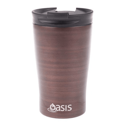 OASIS Oasis Stainless Steel Double Wall Insulated Travel Cup Bronze Swirl #8914BS - happyinmart.com.au