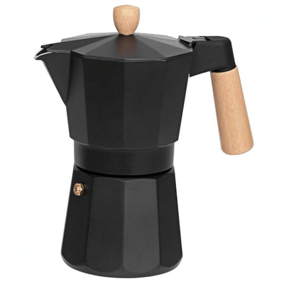 AVANTI Avanti Malmo Espresso Maker 6 Cups Black #14858 - happyinmart.com.au