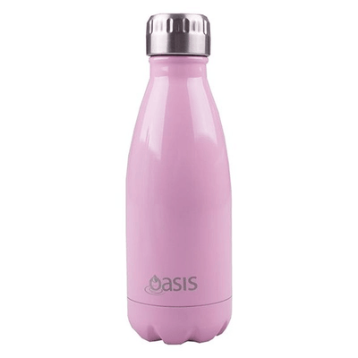 OASIS Oasis Stainless Steel Double Wall Insulated Drink Bottle Powder Pink #8878PP - happyinmart.com.au