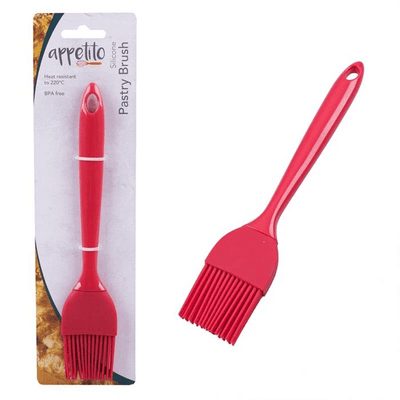 APPETITO Appetito Silicone Pastry Brush Red #3200 - happyinmart.com.au