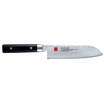 KASUMI Kasumi Damascus Santoku Knife 18cm #78208 - happyinmart.com.au