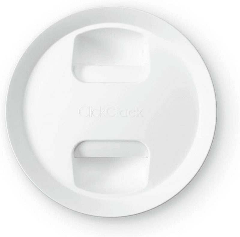 CLICKCLACK Clickclack Container Pantry Round 600ml White 