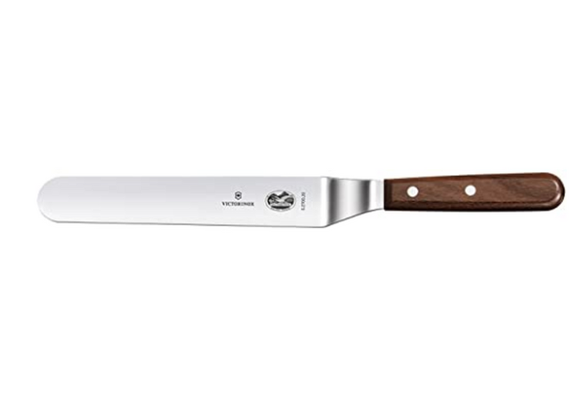 Victorinox Spatula Shaped Offset Rosewood Handle Brown 