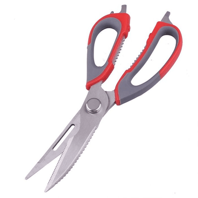 APPETITO Appetito Kitchen Shears Red Grey #3402R - happyinmart.com.au