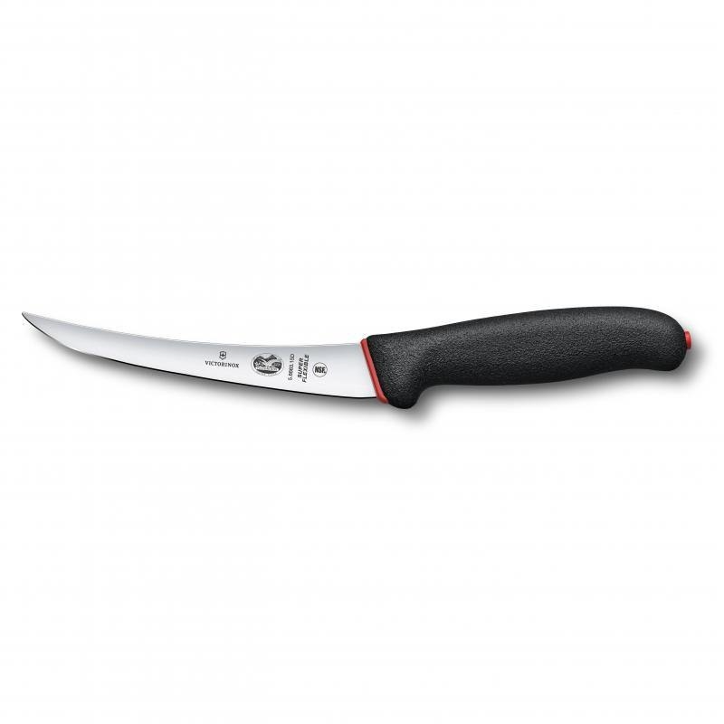 Victorinox Dual Grip Boning Knife Curved Super Flexible Narrow Blade 15cm 