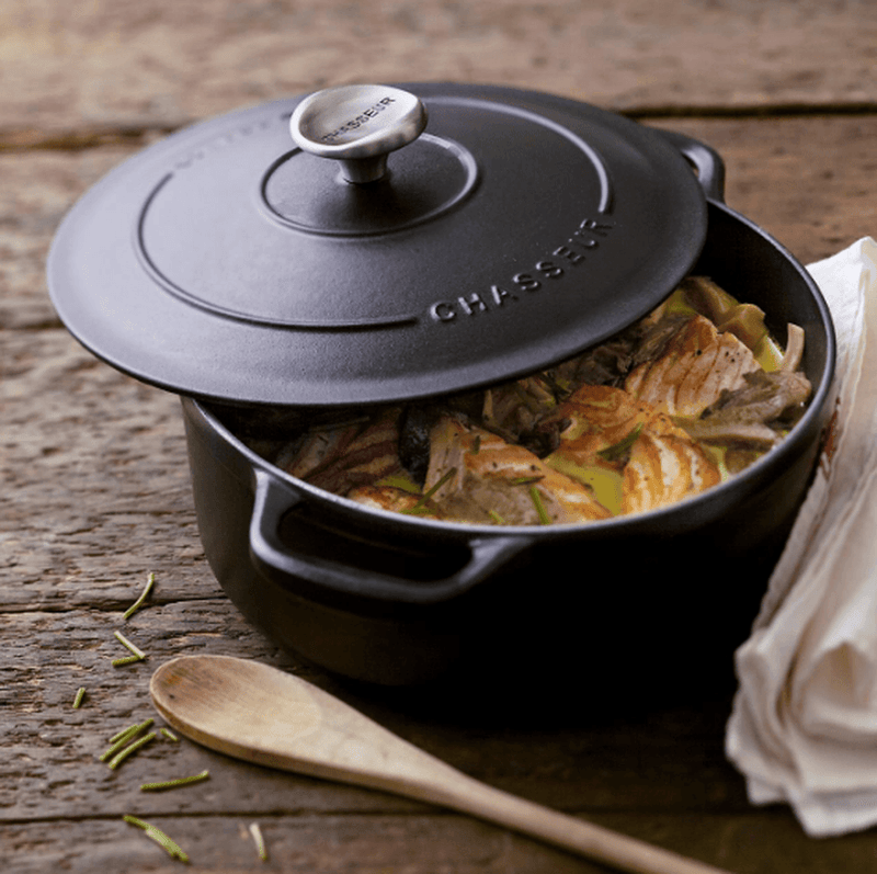 CHASSEUR Chasseur Round French Oven Matte Black 