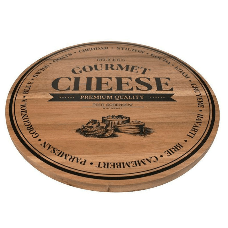 Peer Sorensen Round Cheese Board Acacia 