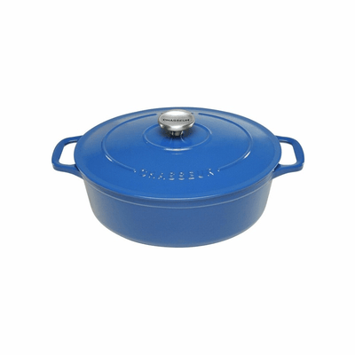 CHASSEUR Chasseur Oval French Oven 27cm 4l Sky Blue #19334 - happyinmart.com.au