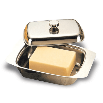 APPETITO Appetito Stainless Steel Butter Dish Cover #2325 - happyinmart.com.au