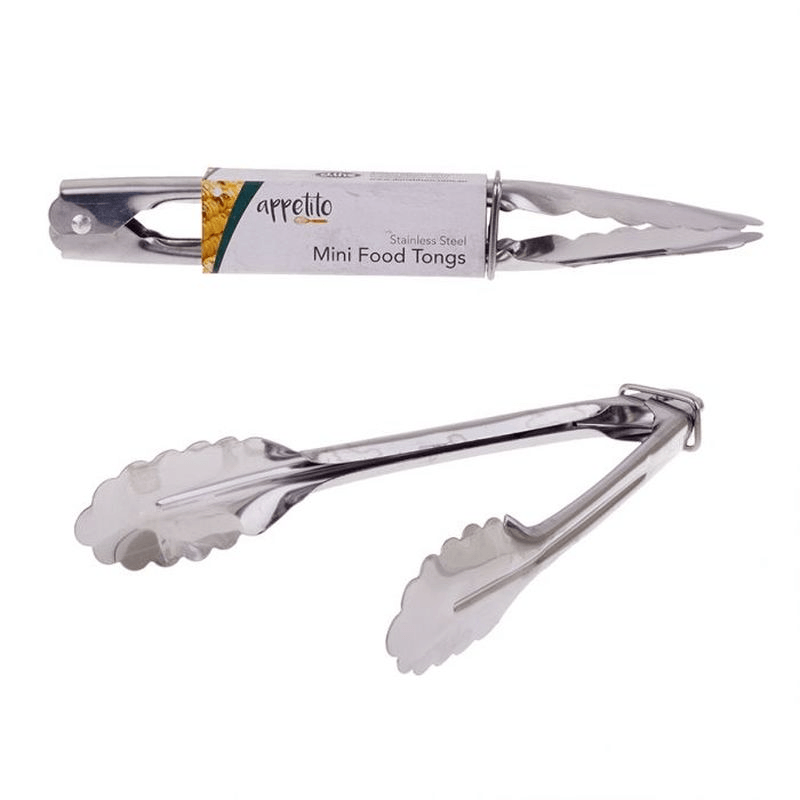 APPETITO Appetito Stainless Steel Mini Tongs 