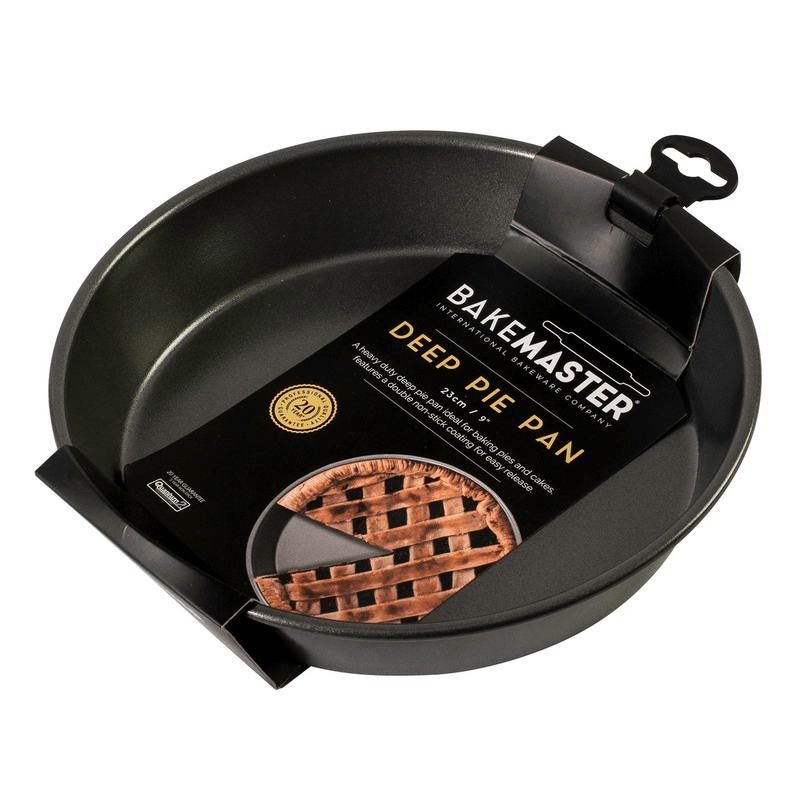 BAKEMASTER Bakemaster Round Deep Pie Cake Pan Non Stick 