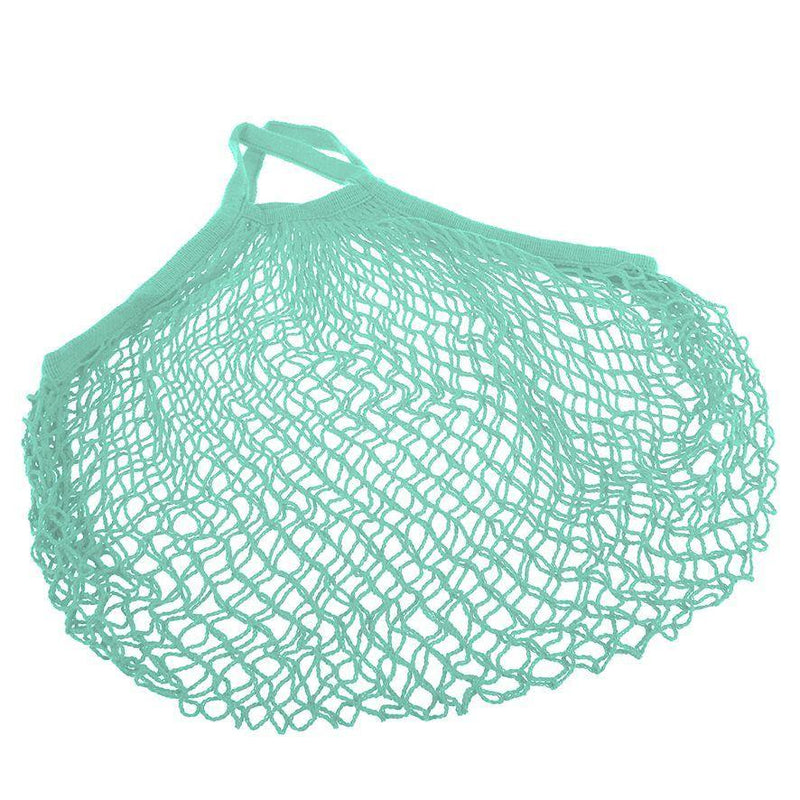 SACHI Sachi Cotton String Bag Short Handle Mint Green 