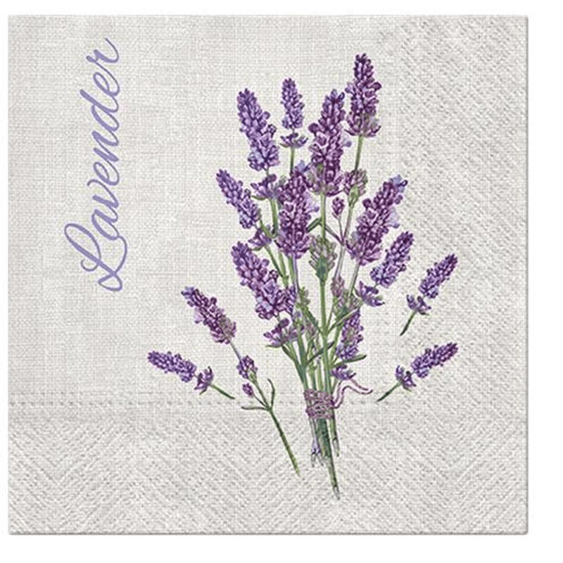 PAW Paw Lunch Napkins Lavender For You 
