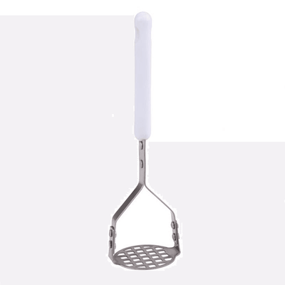 APPETITO Appetito Stainless Steel Mini Masher White #3534 - happyinmart.com.au