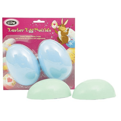 DLINE Dline Large Plain Egg Mould Set 2 Asst Colours #8405 - happyinmart.com.au