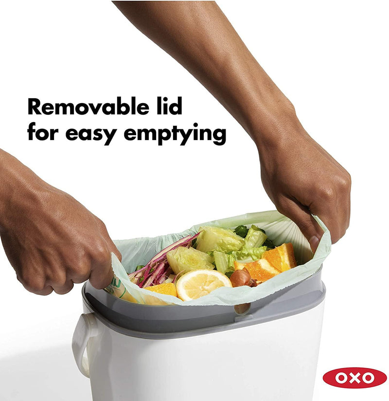 OXO Oxo Good Grips Easy Clean Compost Bin White 