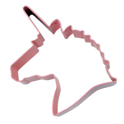 RM Rm Unicorn Head Cookie Cutter 12cm Pink #2700-35 - happyinmart.com.au