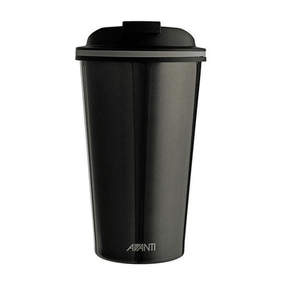 AVANTI Avanti Go Cup Reusable Coffee Cup 410ml 12oz Gunmetal #13473 - happyinmart.com.au