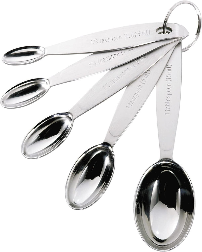 CUISIPRO Cuisipro Measuring Spoons 5 Pieces Set Stainless Steel 