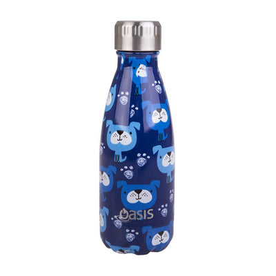 OASIS Oasis Stainless Steel Double Wall Insulated Drink Bottle Blue Heeler #8877BHR - happyinmart.com.au