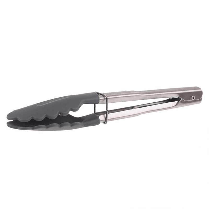 APPETITO Appetito Stainless Steel Tongs With Nylon Head Charcoal 