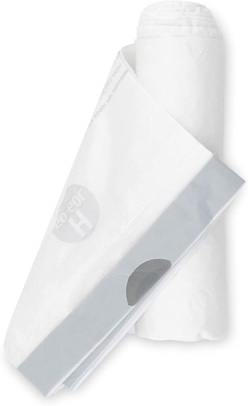 BRABANTIA Brabantia Bin Liner Code H 10 Bags White Plastic 