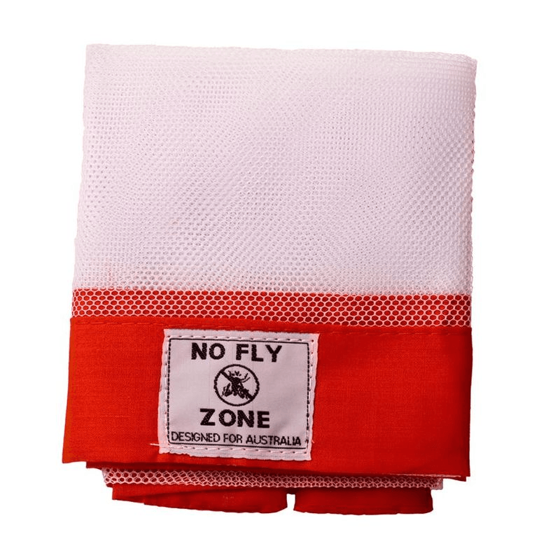 DLINE Dline No Fly Zone Table Throw Food Cover Red 